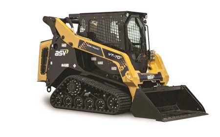 ASV track loader designed with longer track life