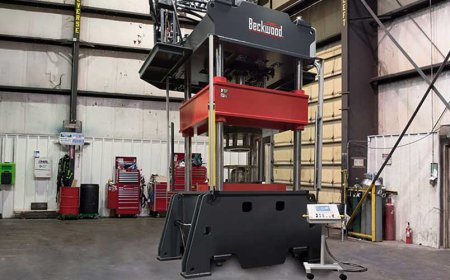 Beckwood To Supply Hydraulic Deep Draw Press To Columbia Metal Spinning