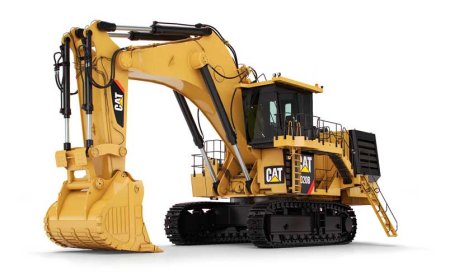 CAT 6030 Giant Caterpillar Excavator Starts Works At Mountsorrel