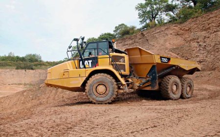 Cat C2 Series Articulated Trucks Feature More Power