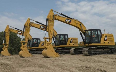 Caterpillar Introduced 3 Next Generation Excavators