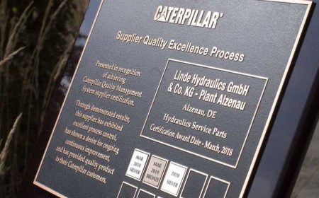 CATERPILLAR’S SQEP CERTIFICATION FOR LINDE HYDRAULICS