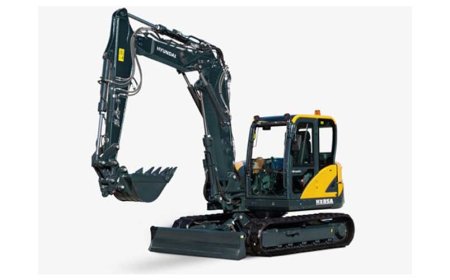 COMPACT HYUNDAI HX85A MIDI EXCAVATOR