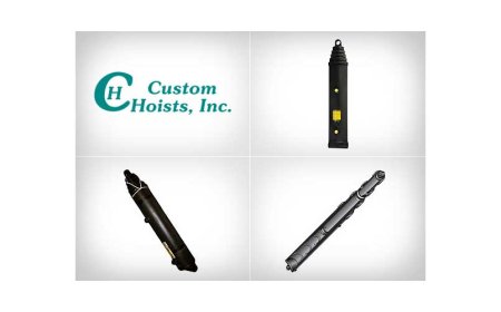CUSTOM HOISTS INC. DOUBLE ACTING HYDRAULIC CYLINDER