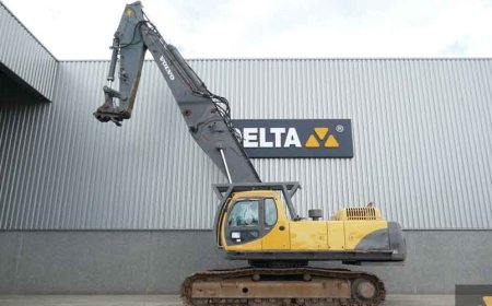 Delta Maritime Delivers 28 Volvo Hydraulic Excavators in Greece