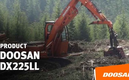 Doosan DX225LL Log Loader