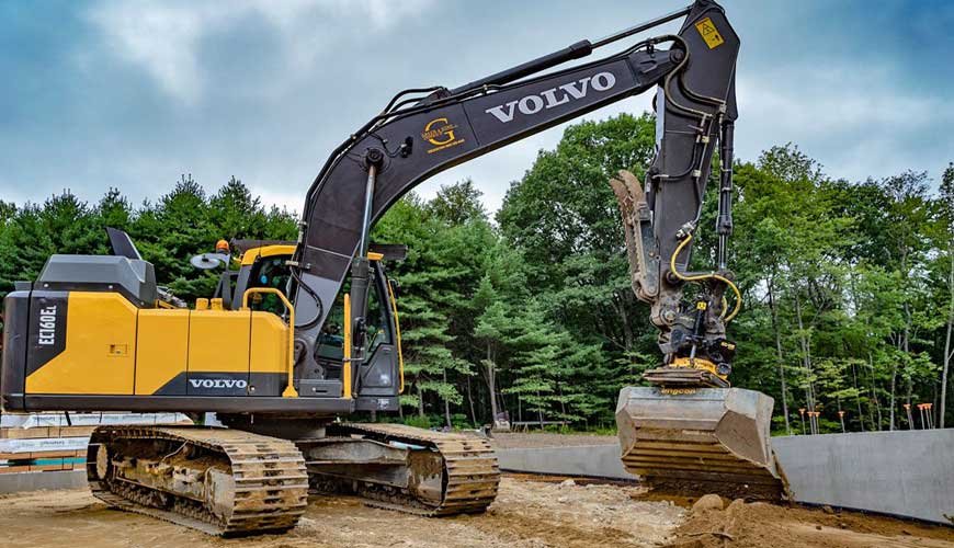 AUTOMATIC EXCAVATION WITH TILT ROTATION SUPPORT