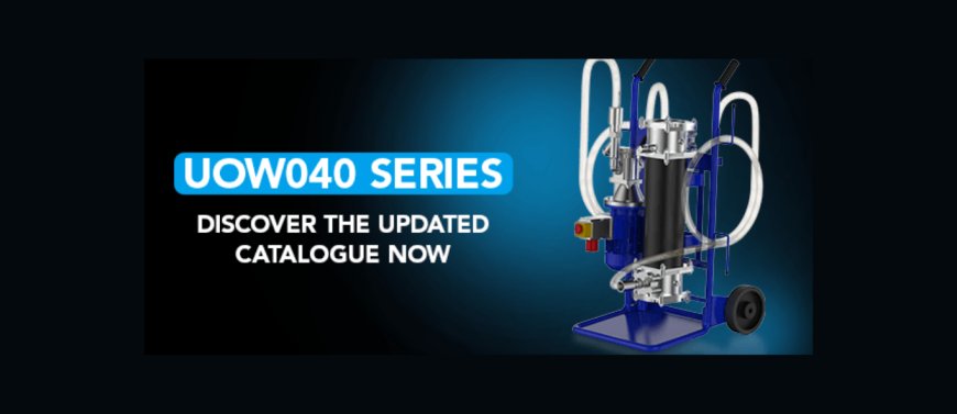 UFI Filters Hydraulics updates the catalogue of the coreless UOW040 offline filter unit