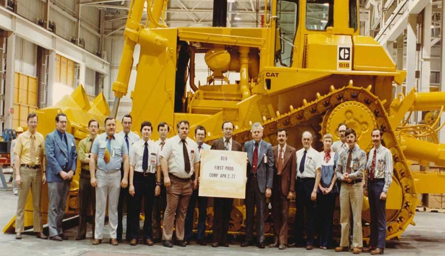 CAT D10 Dozer Celebrates 40 Years