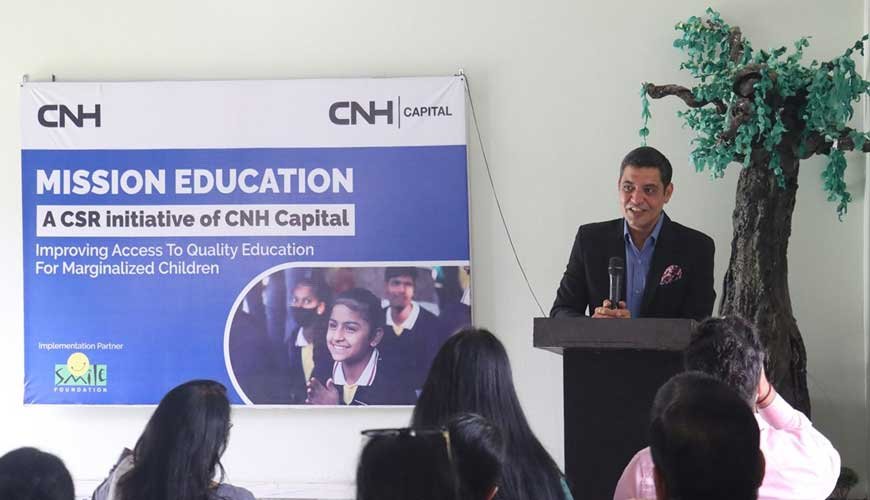 CNH Industrial pledges educational support to underprivileged students in India