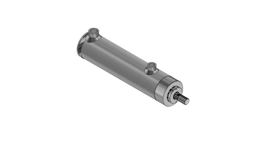 DA TWO-STAGE TELESCOPING HYDRAULIC CYLINDER