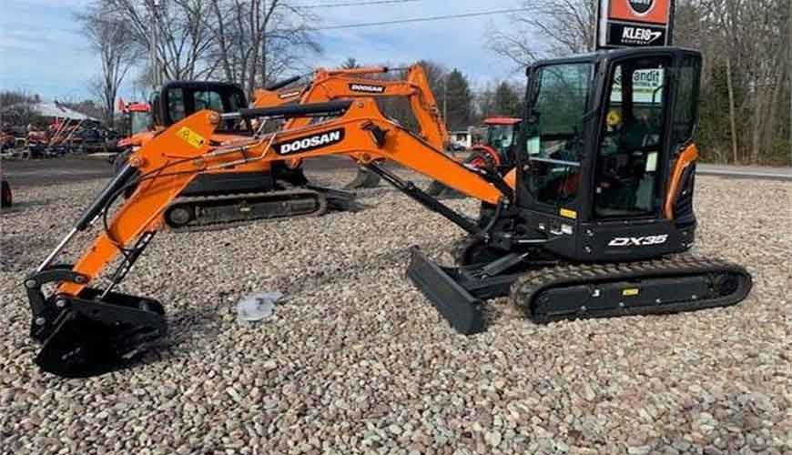 DOOSAN DX35-5 MINI EXCAVATOR