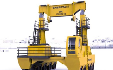 Enerpac Building Vertical Cask Transporter For Holtec International