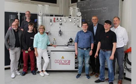 HAWE Hydraulik donates state-of-the-art training facility to vocational school in Freising
