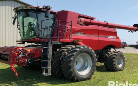 Farm Power: Case combine the top seller at BigIron auction