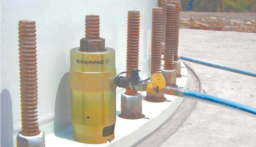Enerpac hydraulic bolt tensioners