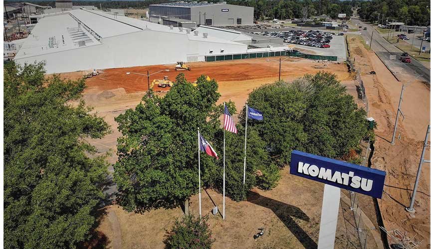 Expansion of Komatsu’s Longview, Texas Facility