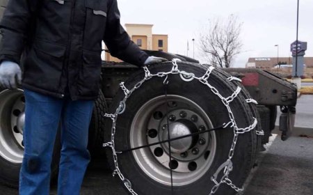 How To Install Tyre Chains on Giant Machines