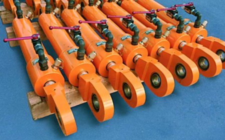 HUNGER HYDRAULIC DOUBLE ACTING HYDRAULIC CYLINDER