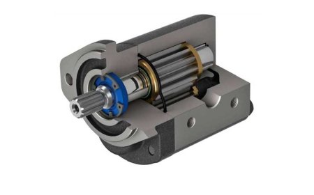 Hydraulic high low pressure Gear Pump