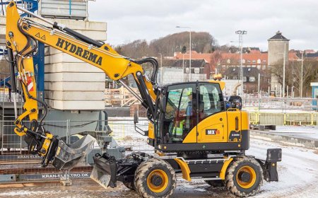 HYDREMA MX16 WHEELED EXCAVATOR