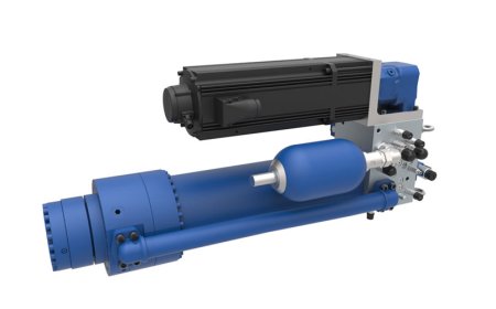 Independent electrohydraulic actuator performs intense drive undertakings without outside channeling