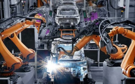 Industrial robot sales hit record...