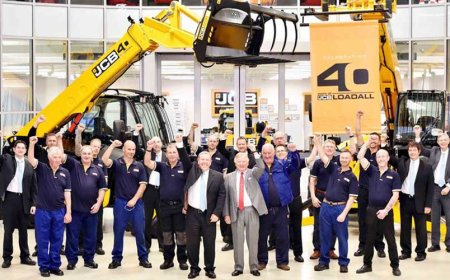 JCB Loadall Completes 40 Years in Production