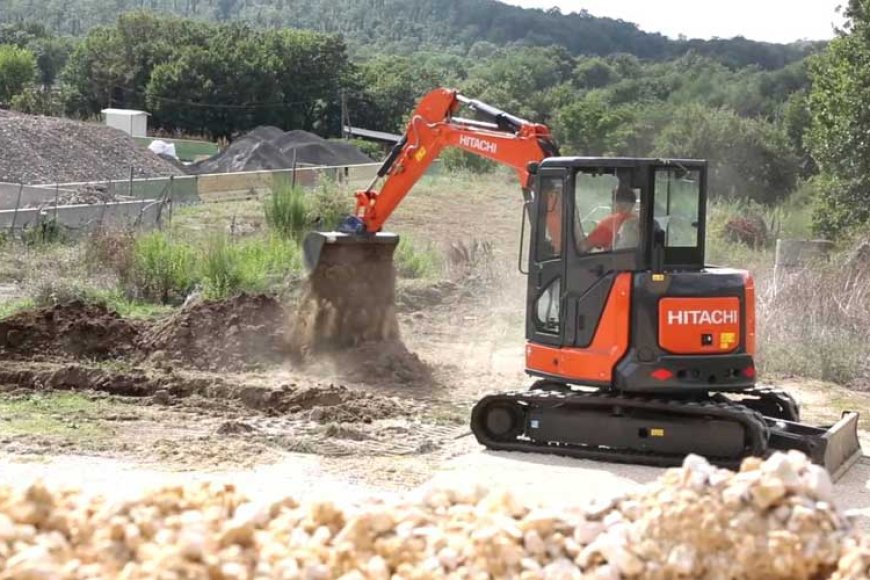 HITACHI ZX60C-5A MINI EXCAVATOR FOR CIVIL CONSTRUCTION