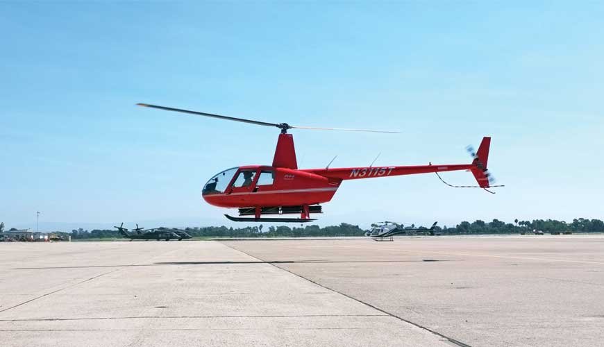 First electric helicopter landing gear [ES2016D3]