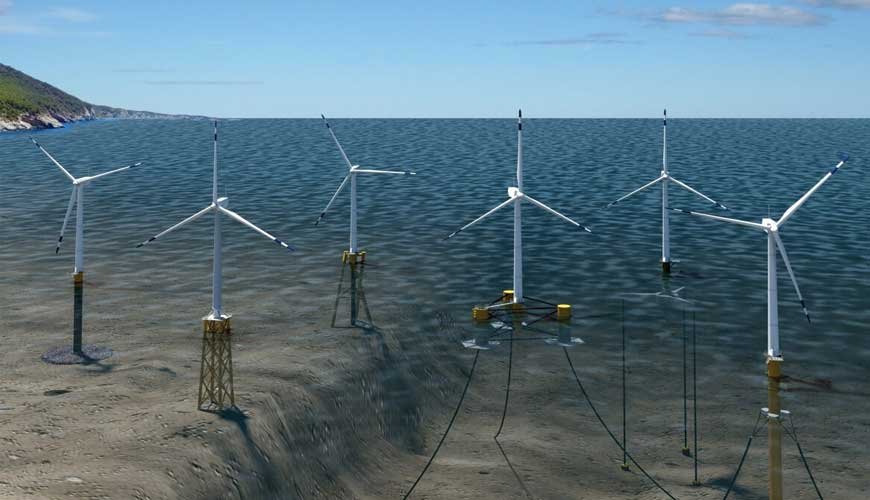 Foundation created  for offshore wind turbines