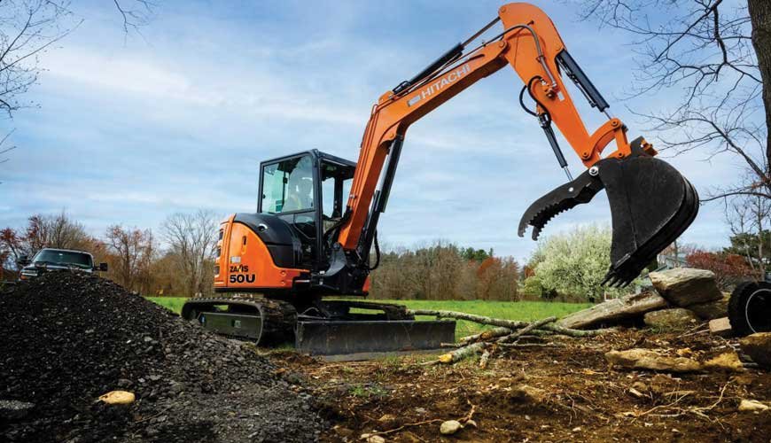 HCMA introduced the compact ZX50U-5N excavator in North America