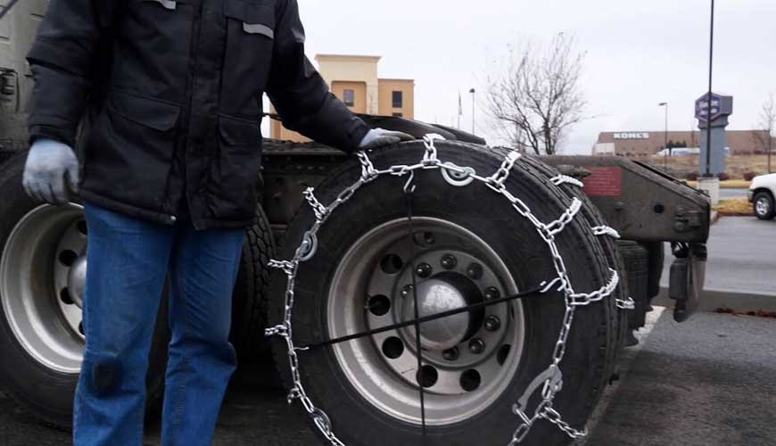 How To Install Tyre Chains on Giant Machines