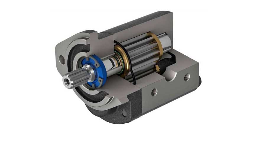 Hydraulic high low pressure Gear Pump