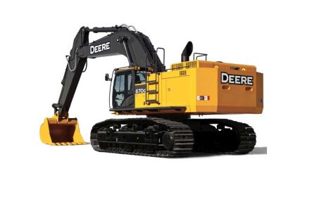 John Deere's 670G LC excavator