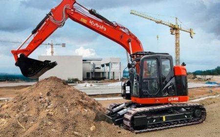 OEM Supply of Hydraulic Excavators to Kubota Corporation