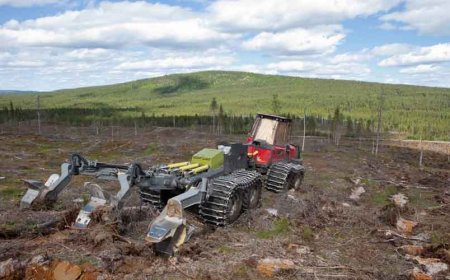 Komatsu Expands Forestry Business