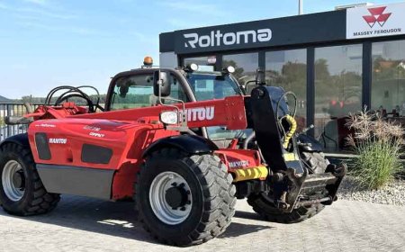Manitou compact telehandler MVT 730