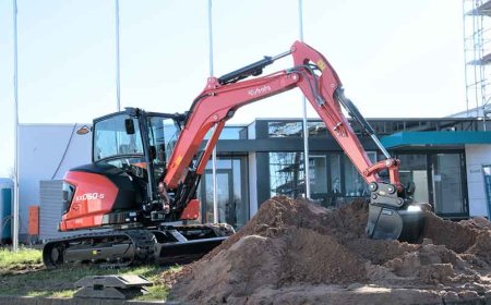 NEW COMPACT CONSTRUCTION MACHINERY PLANT OF KUBOTA