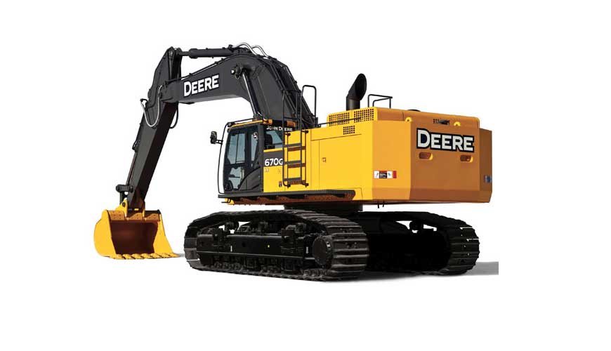 John Deere's 670G LC excavator