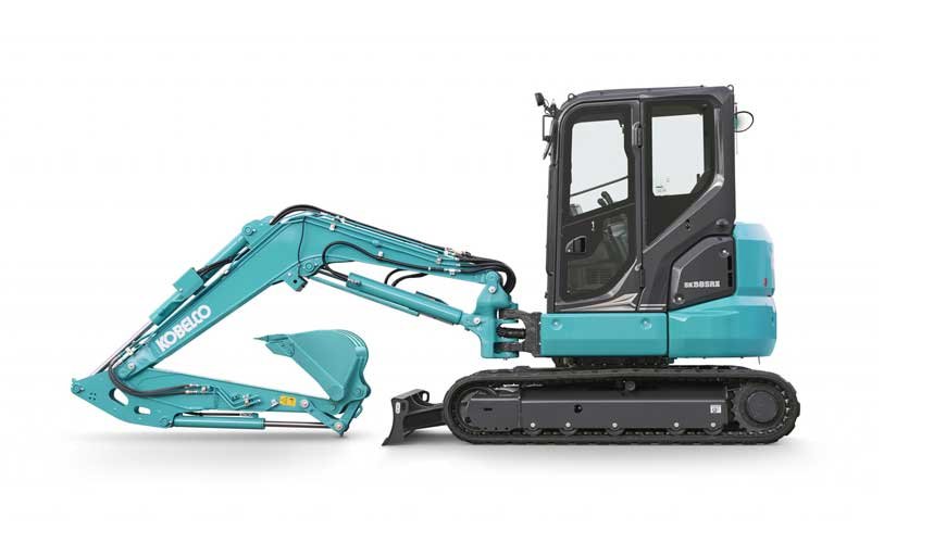 KOBELCO SK50SRX-7 AND SK58SRX-7 MINI EXCAVATORS