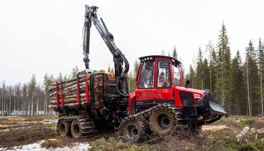 Komatsu 845-1 Forwarder