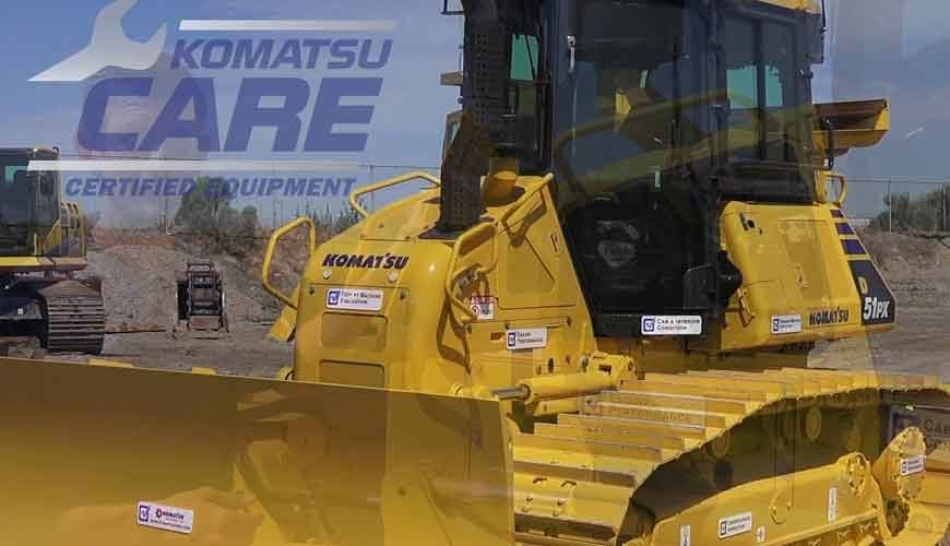 Komatsu Care Certified Equipment