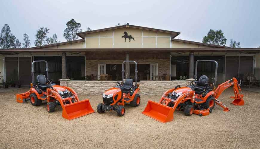 Kubota Introduces New Subcompact Diese Tractor Line