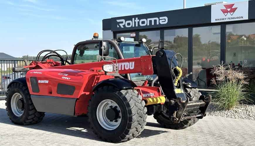 Manitou compact telehandler MVT 730