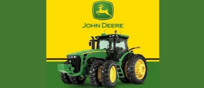 Deere Reports Third Quarter Net Income of $1.289 Billion