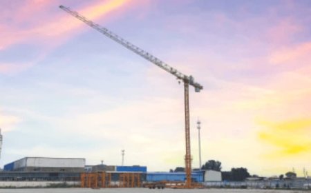 New Potain MCT 105 topless tower crane from Manitowoc’s India factory