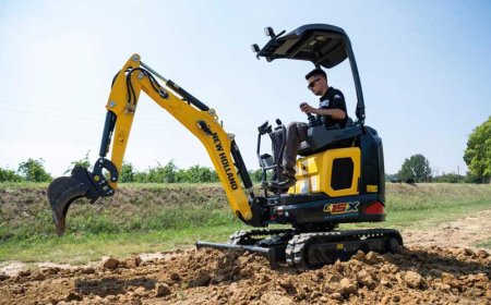 New Holland Latest Series Of Mini Excavators