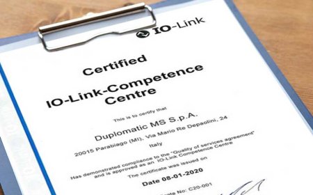 NEW IO-LINK CERTIFIED COMPETENCE CENTER OF DUPLOMATIC MS