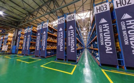 NEW PARTS DISTRIBUTION CENTER OF HYUNDAI CORE MOTION IN MIAMI